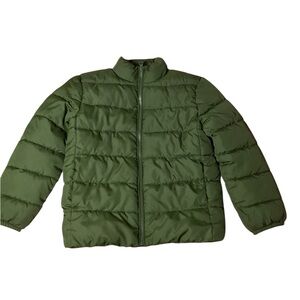 Green Puffer Jacket